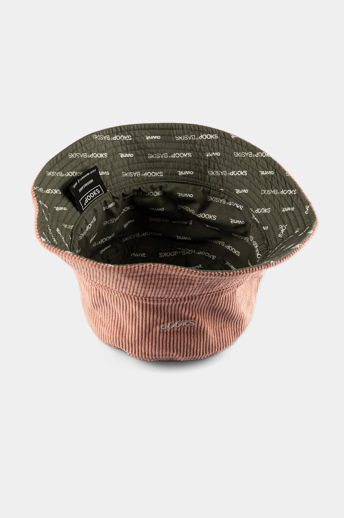 SKOOP® BASIKS REVERSIBLE BUCKETHAT CORAL - Skoop Kommunity
