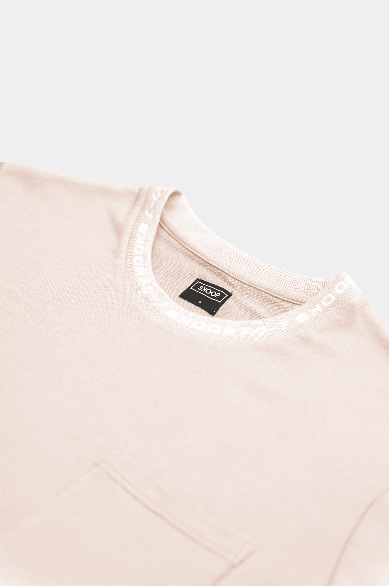 SKOOP® Basiks Box Tee Acid Bone - SKOOP