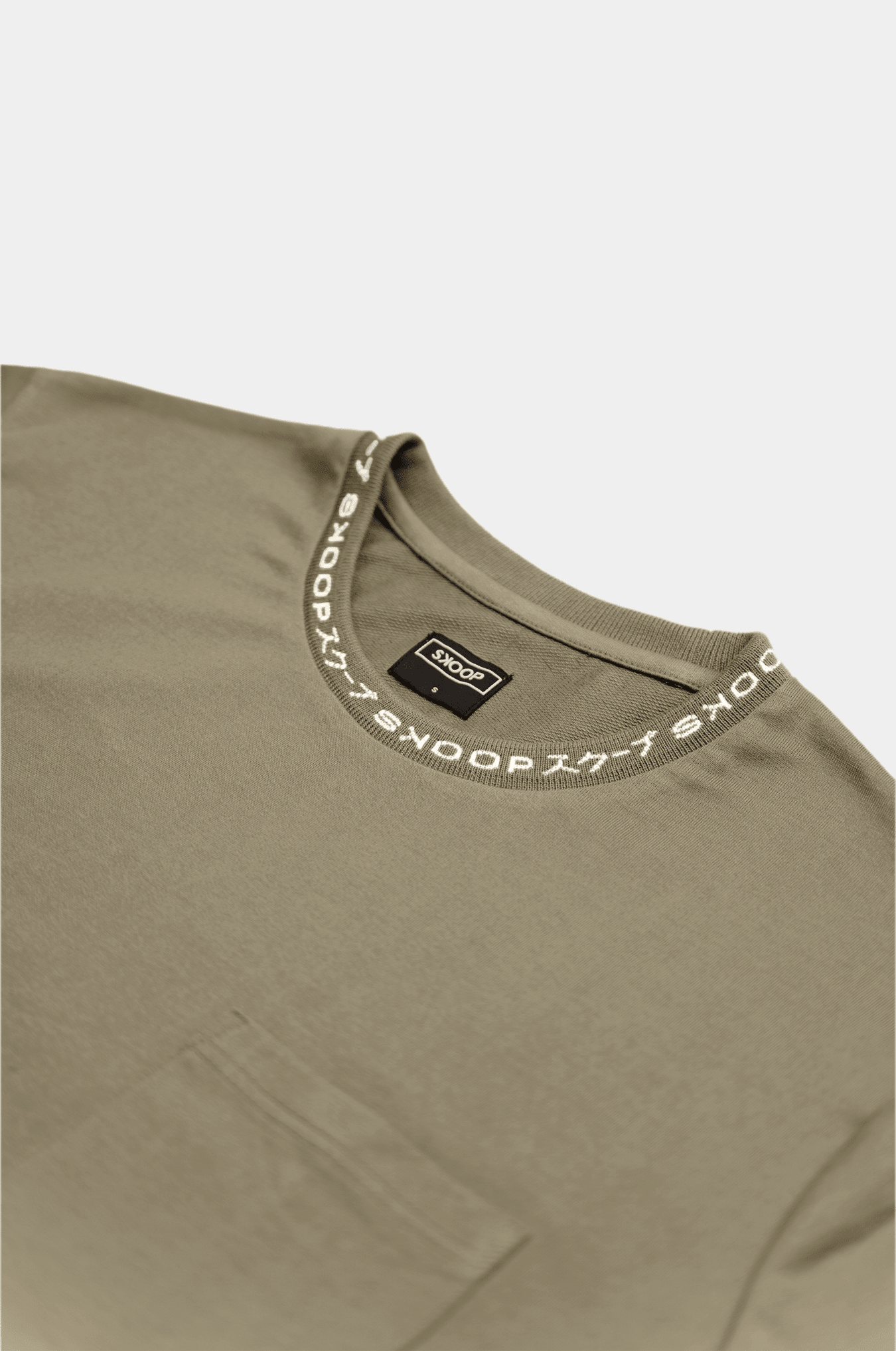 SKOOP® Basiks Box Tee Olive Green - SKOOP