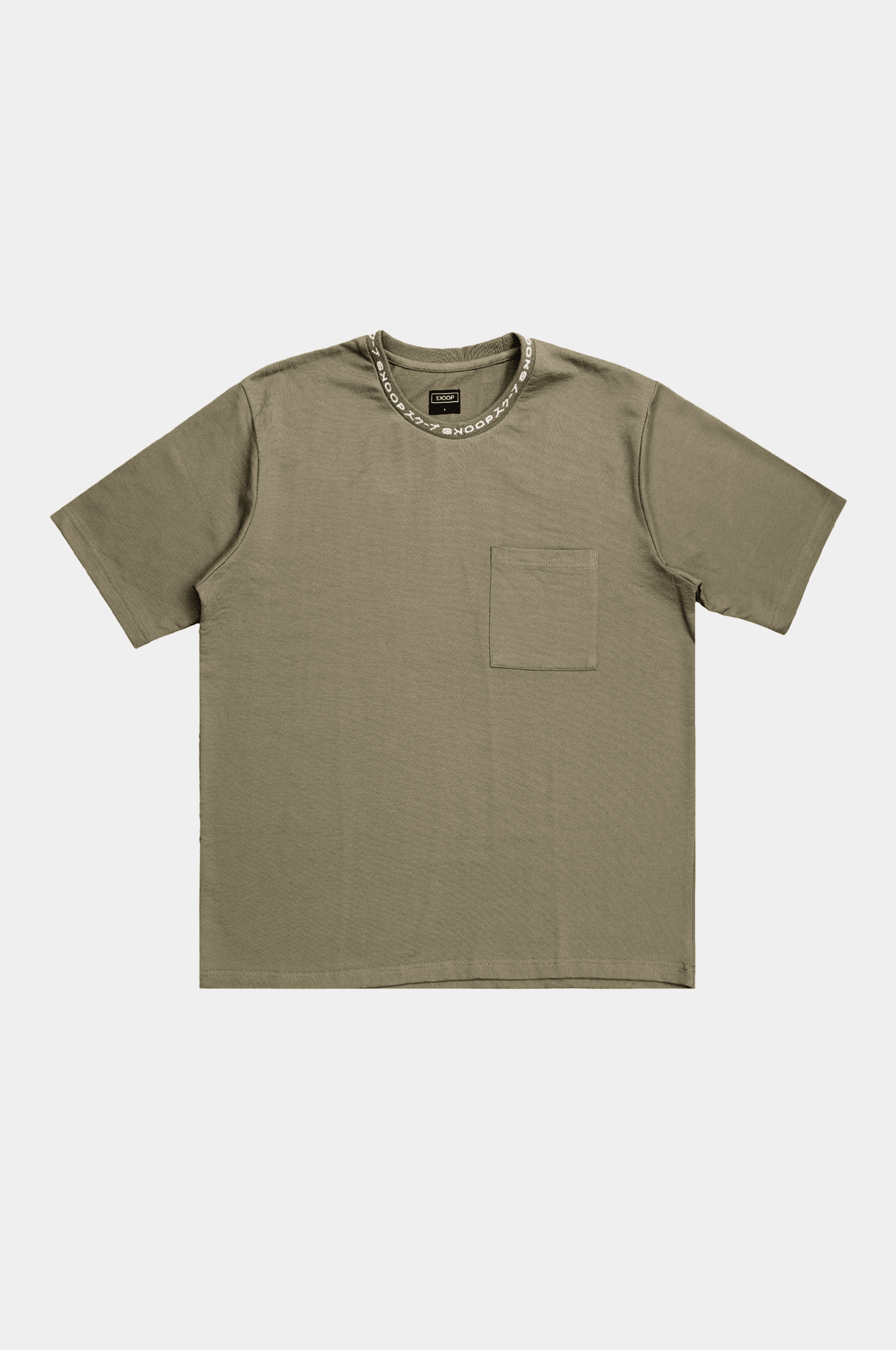 SKOOP® Basiks Box Tee Olive Green - SKOOP