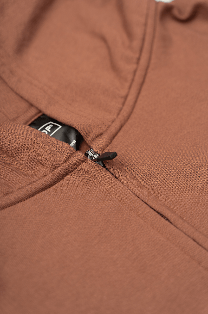 SKOOP® Basiks Zip Jacket Choco Brown - SKOOP