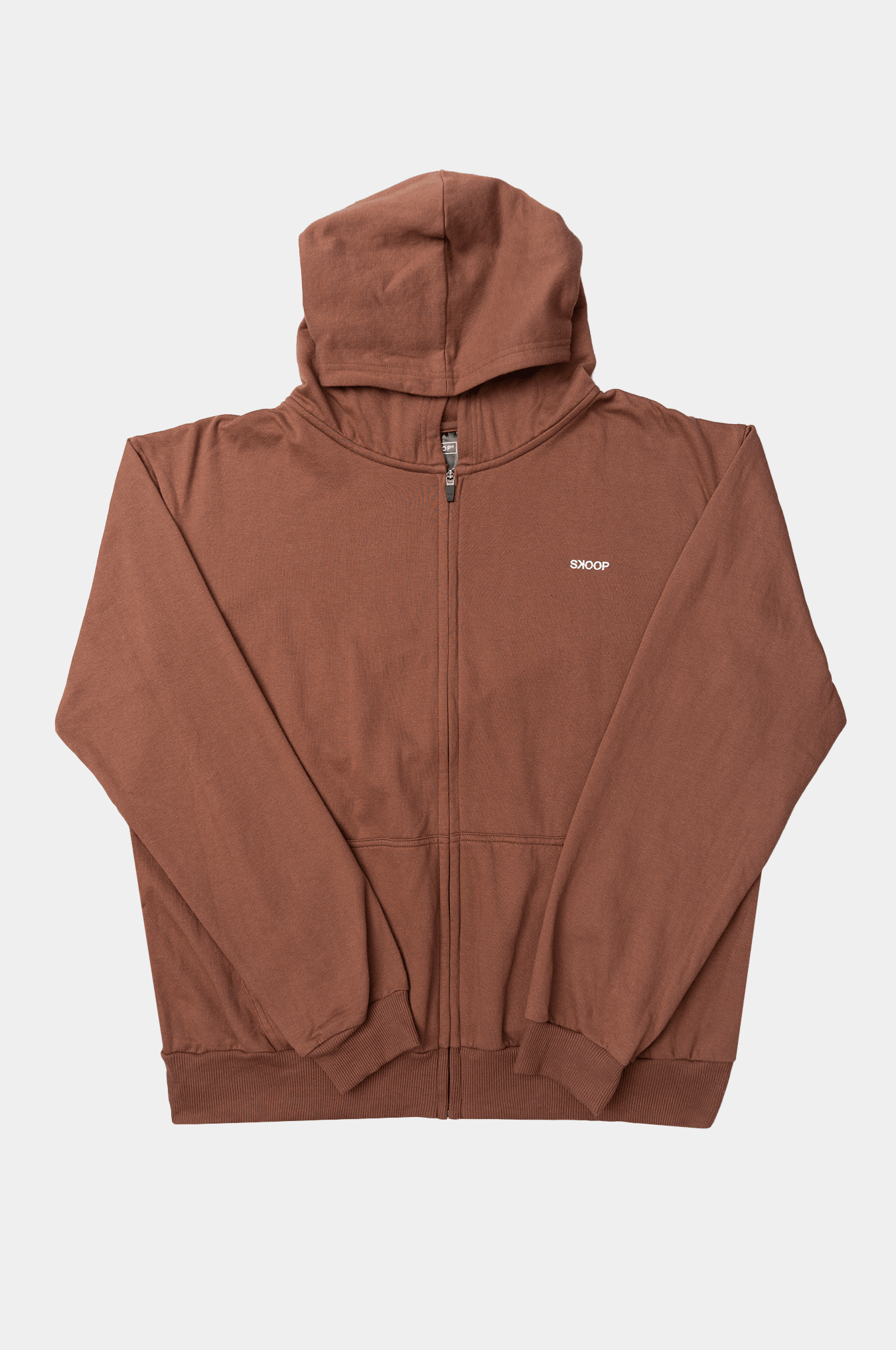 SKOOP® Basiks Zip Jacket Choco Brown - SKOOP