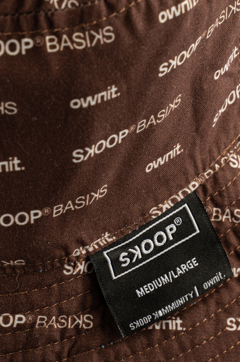 SKOOP® Basiks Reversible Bucket Hat Earth - SKOOP