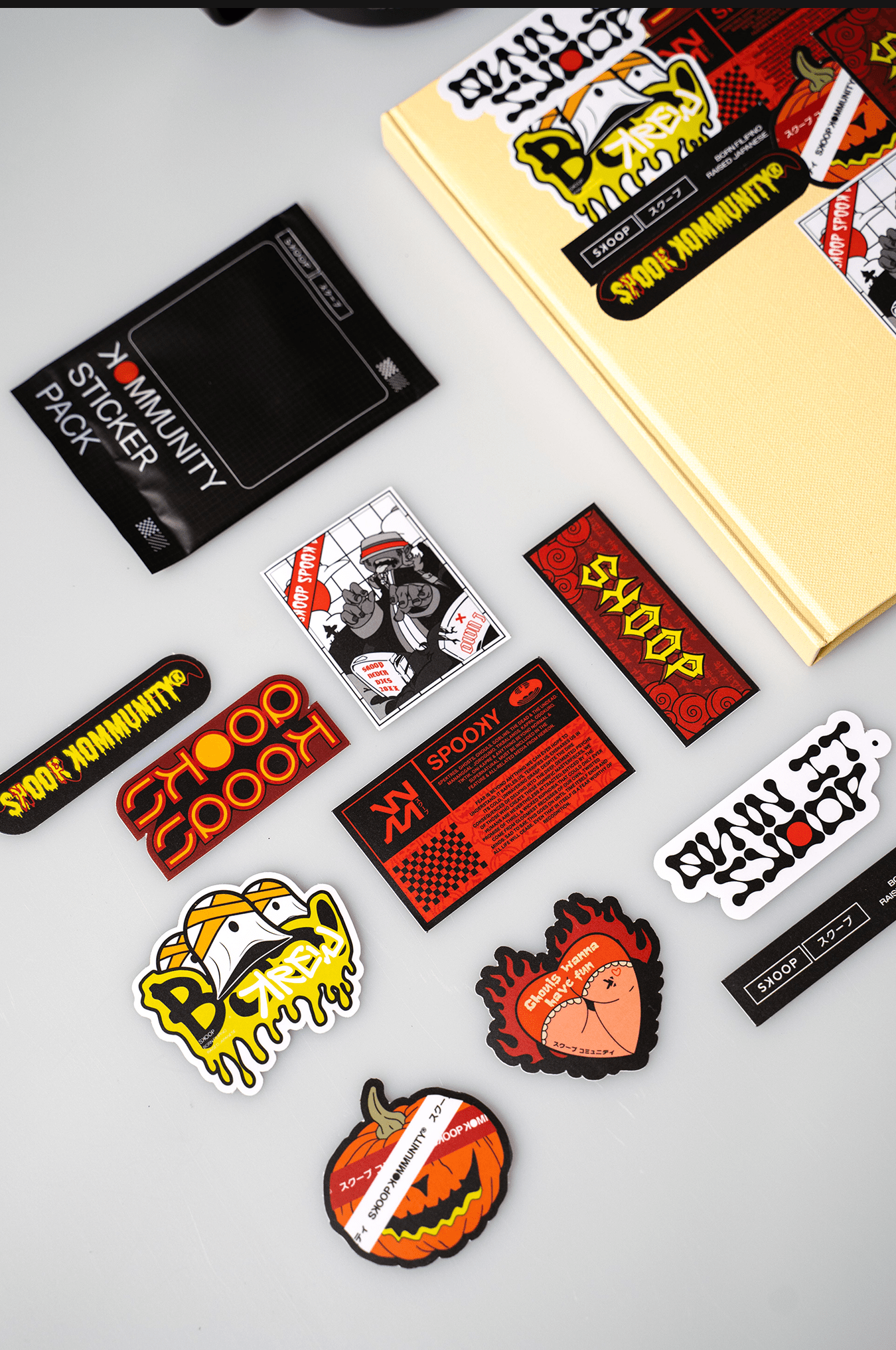 SPOOKREW Halloween Sticker Booster Pack - SKOOP