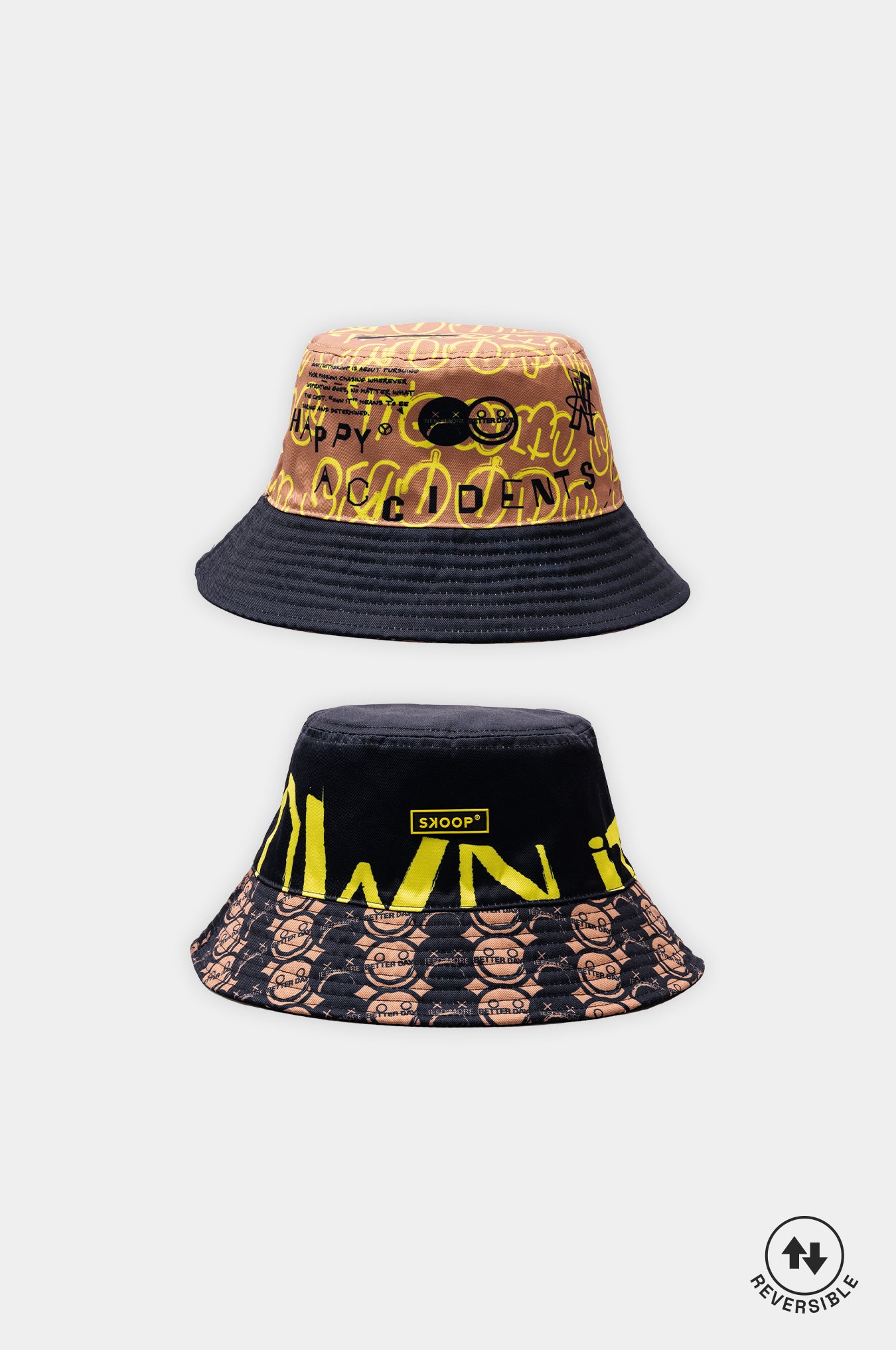 SKOOP® Happy Accidents Reversible Bucket Hat - SKOOP