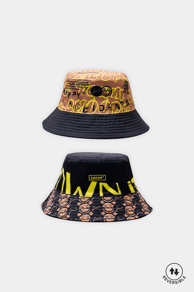 SKOOP® Happy Accidents Reversible Bucket Hat - SKOOP