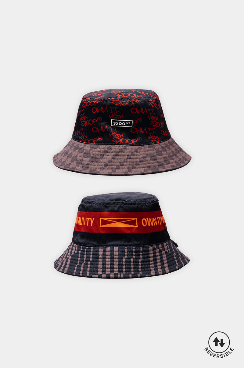 SKOOP® Owning Days Reversible Bucket Hat - SKOOP