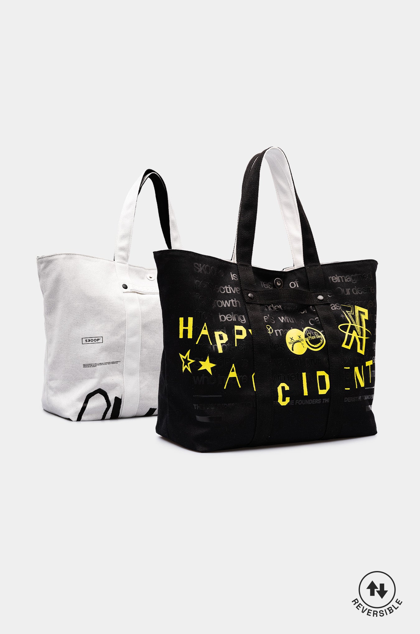 SKOOP® Happy Accidents: Reversible Tote Bag - SKOOP