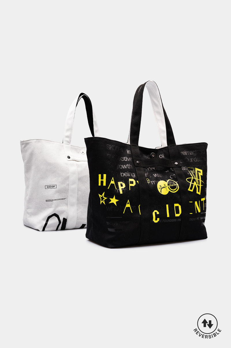 SKOOP® Happy Accidents: Reversible Tote Bag - SKOOP
