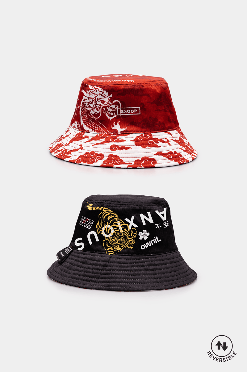 SKOOP® Kiiro Kumo Reversible Bucket Hat - SKOOP
