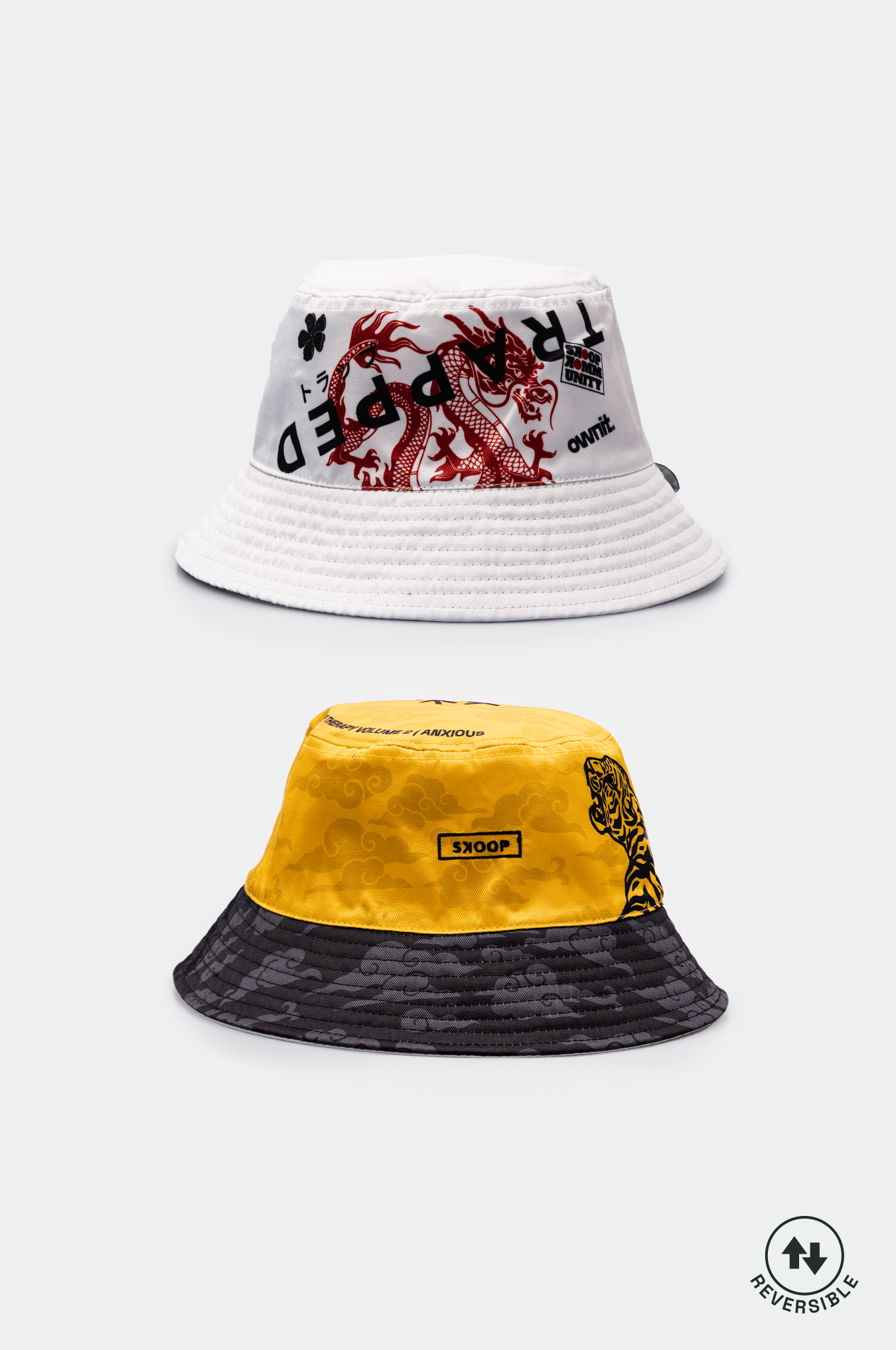 SKOOP® Akai Kumo Reversible Bucket Hat - SKOOP