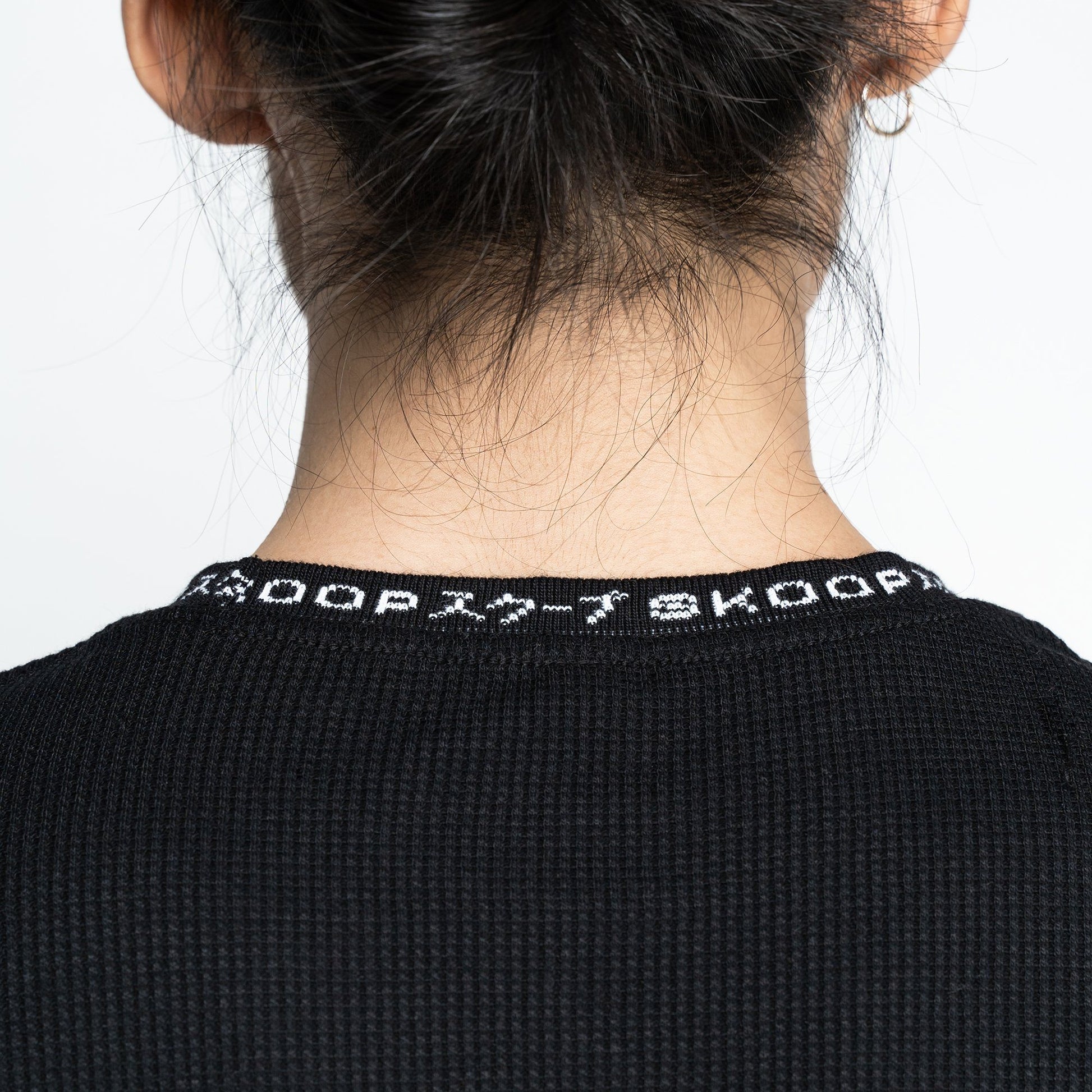 Signature Black Waffle Pocket Tee - SKOOP