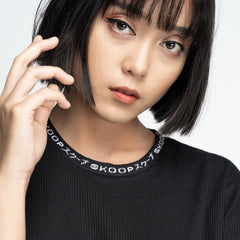 Signature Black Waffle Pocket Tee - SKOOP