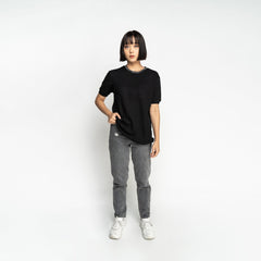 Signature Black Waffle Pocket Tee - SKOOP